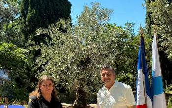 photo Maire et Marwan Barghouti