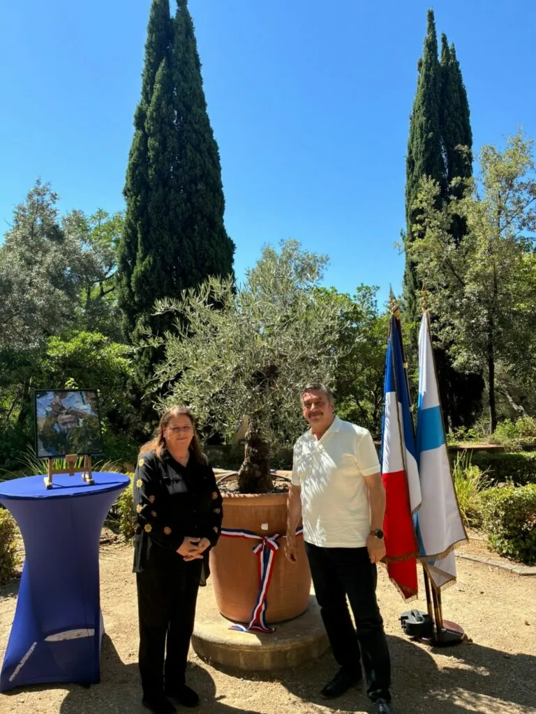 photo Maire et Marwan Barghouti